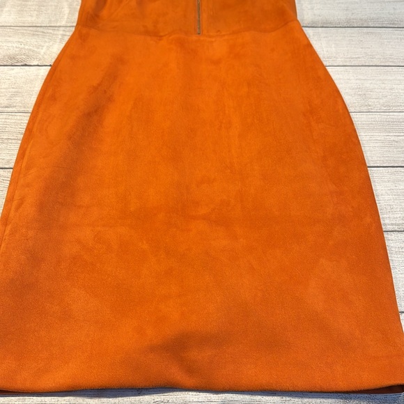 Women’s Calvin Klein Dress NWT size 12 MSRP $134 rust/burnt orange - Picture 9 of 15